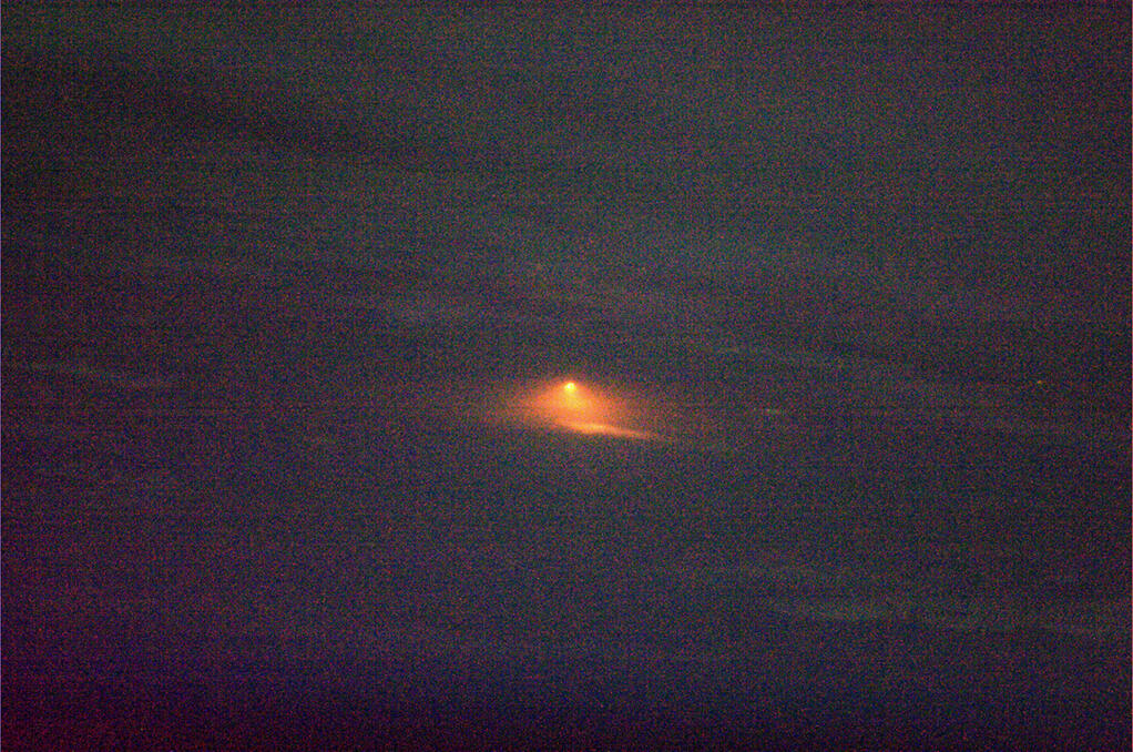 Whoa! What a Rocket Launch Looks Like from Space (Photo)